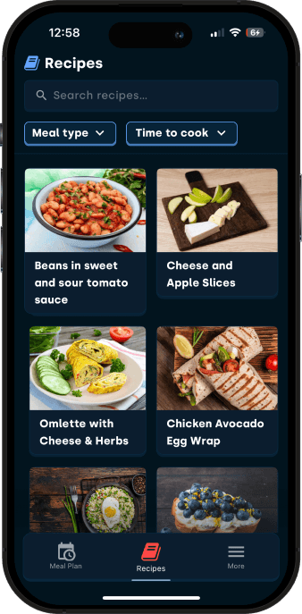 IQ Meals Project Mobile Link 1