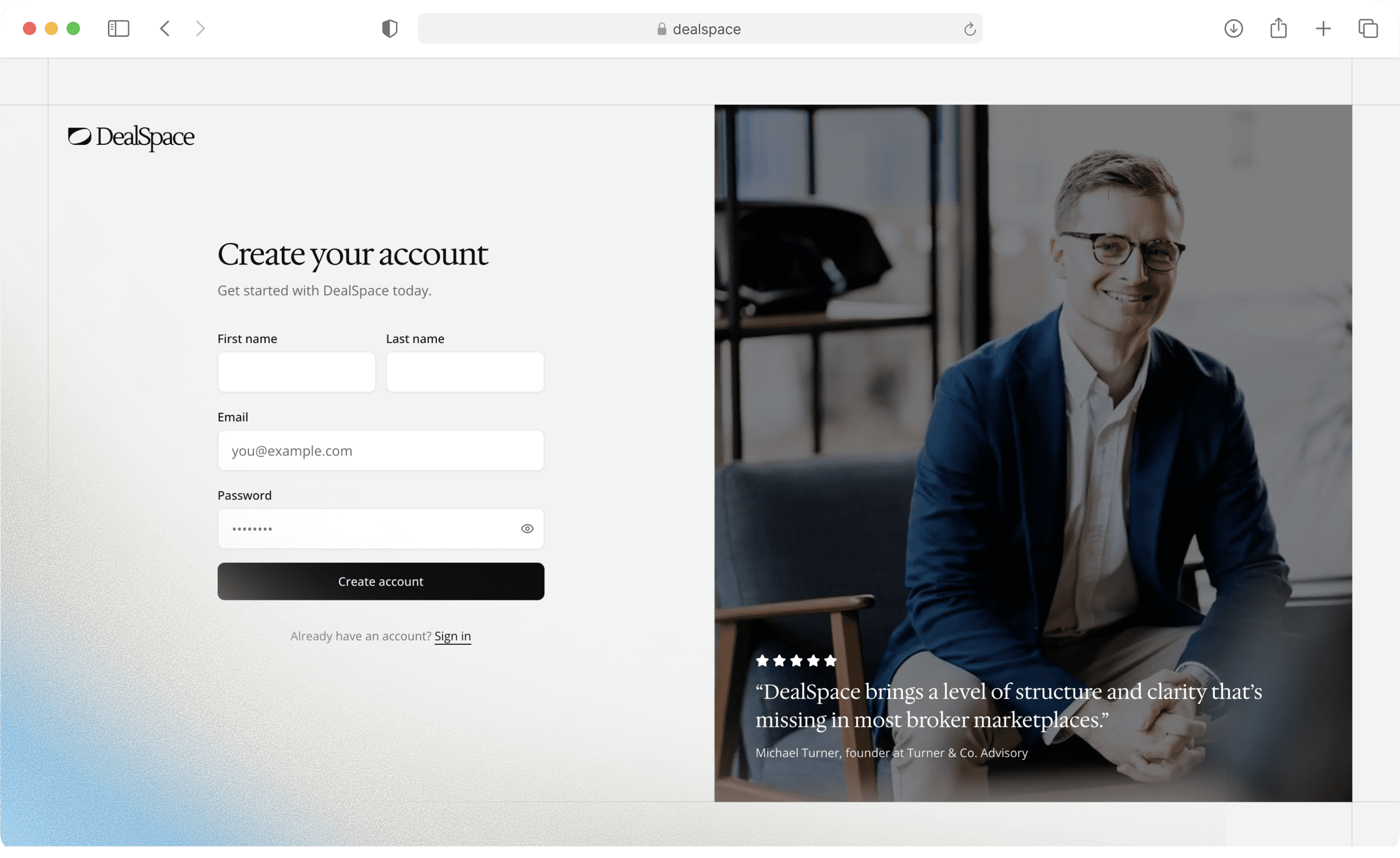 Dealspace Screenshot 1